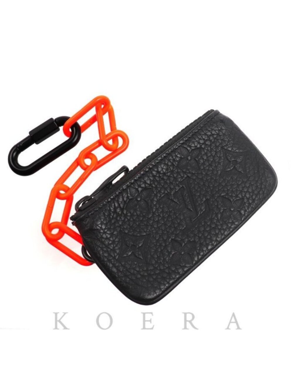 Louis Vuitton Pochette Cles Virgil Abloh Coin Purse Noir